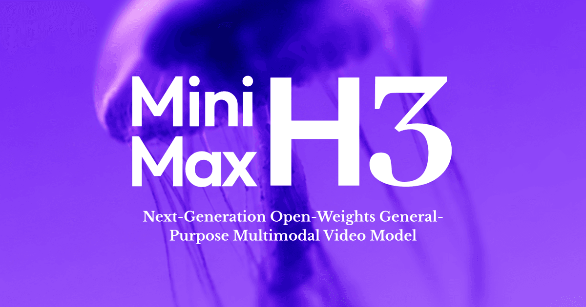 MiniMax H3 generating video and audio on the OmniChar node canvas
